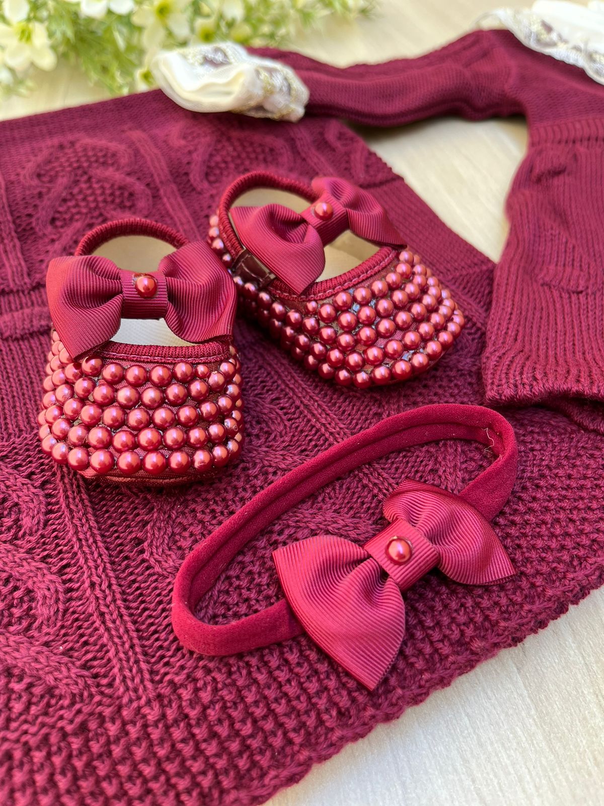 Saída Maternidade Tricot Lara