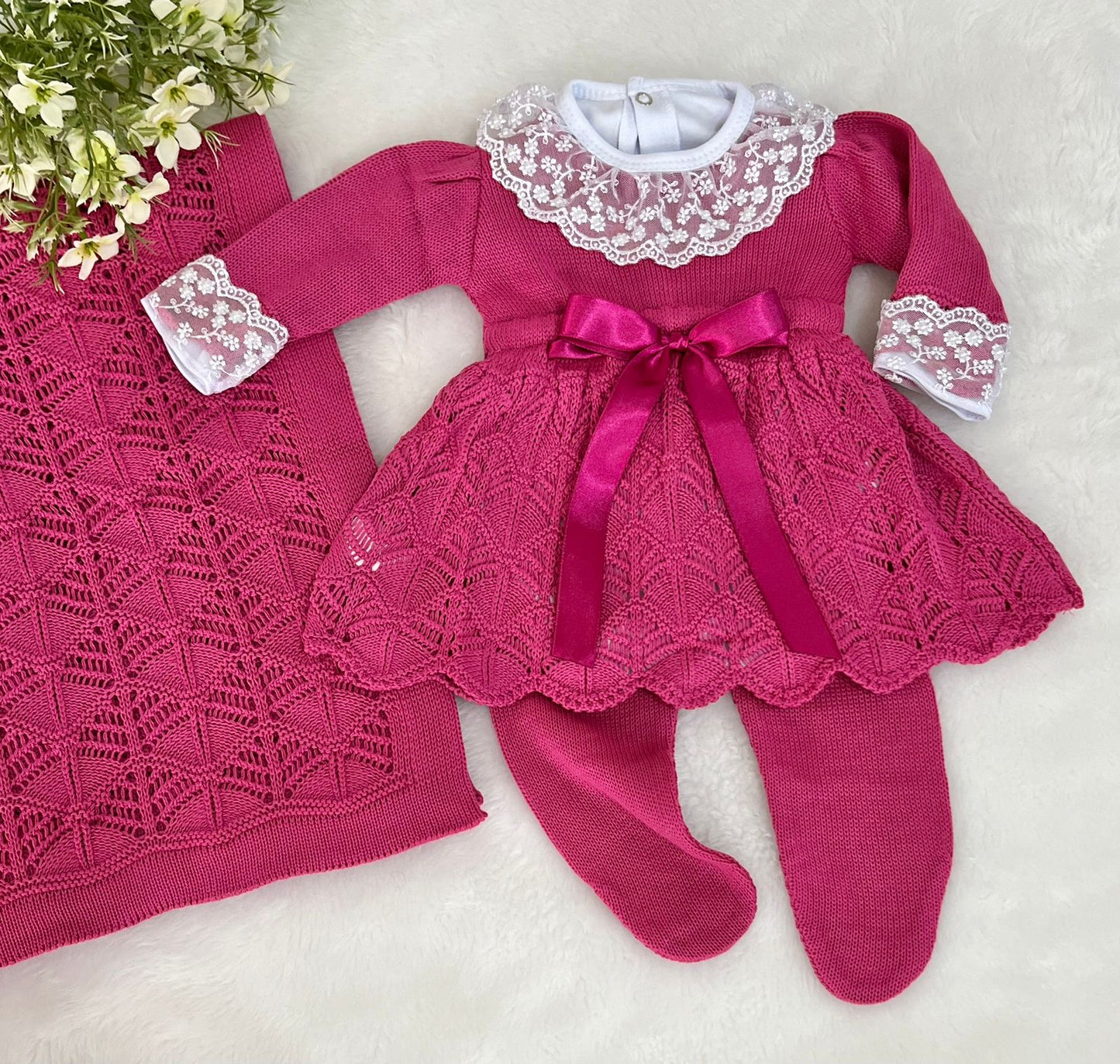 Saída Maternidade Tricot Elisa