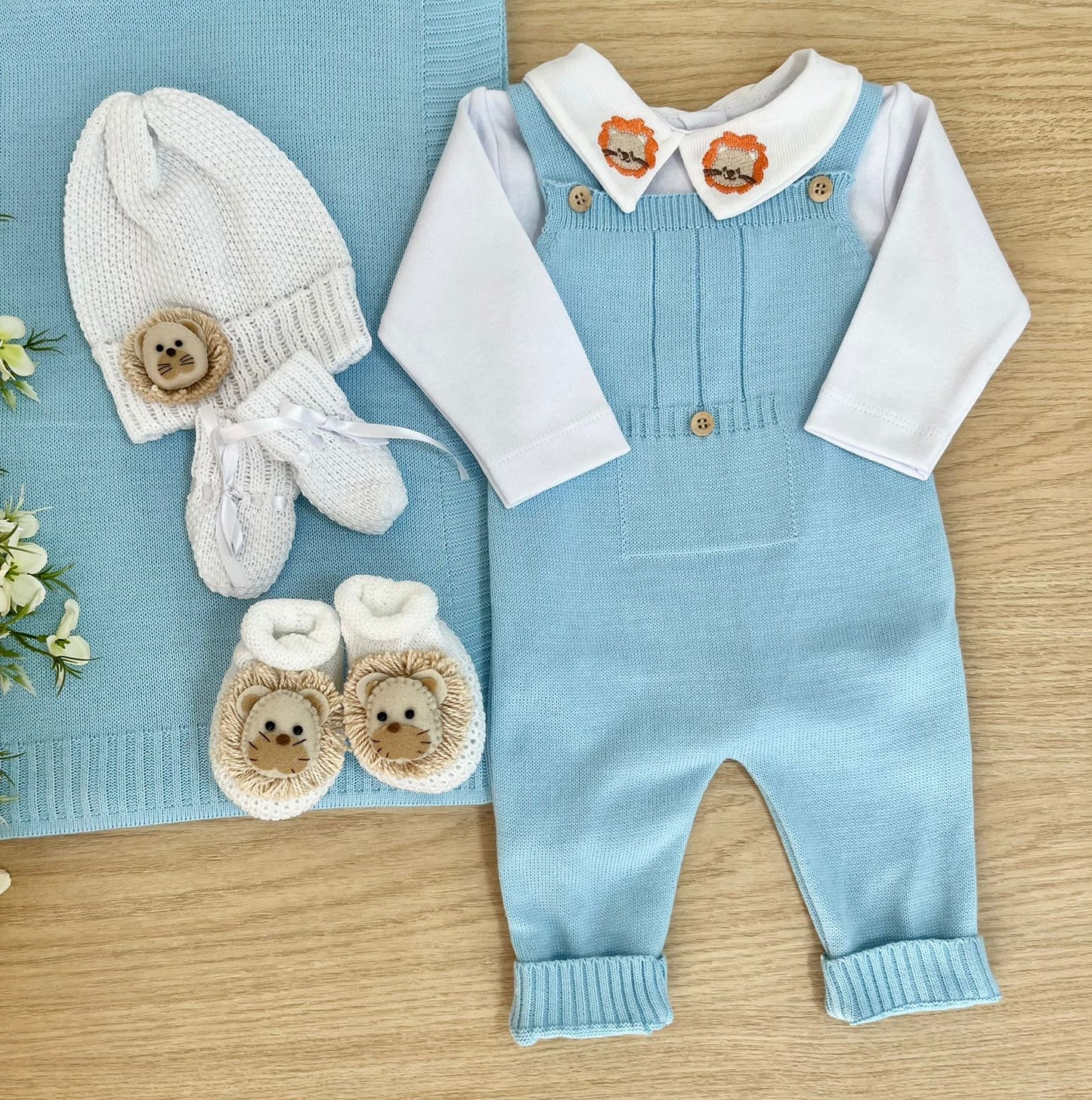 Saída Maternidade Tricot Lorenzo