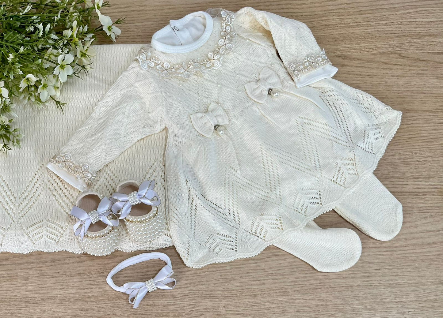 Saída Maternidade Tricot Giovanna