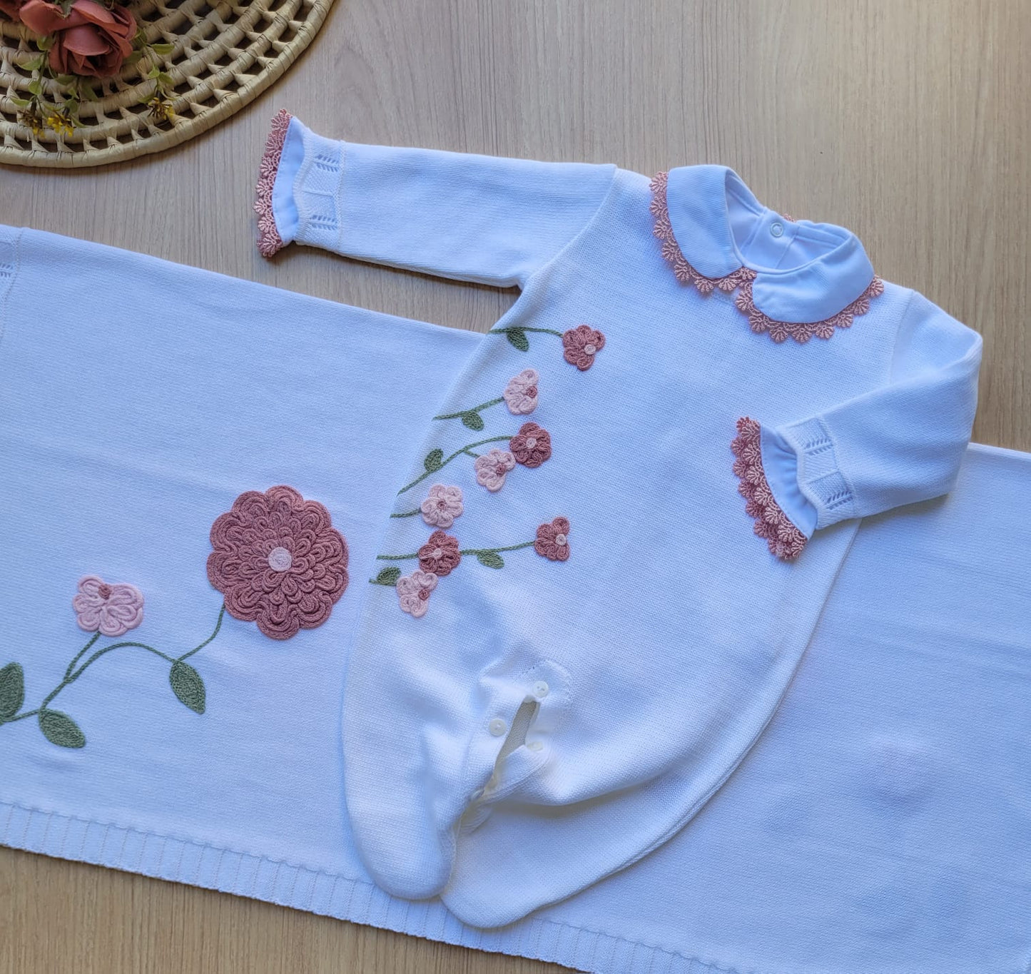 Saída Maternidade Tricot Bárbara