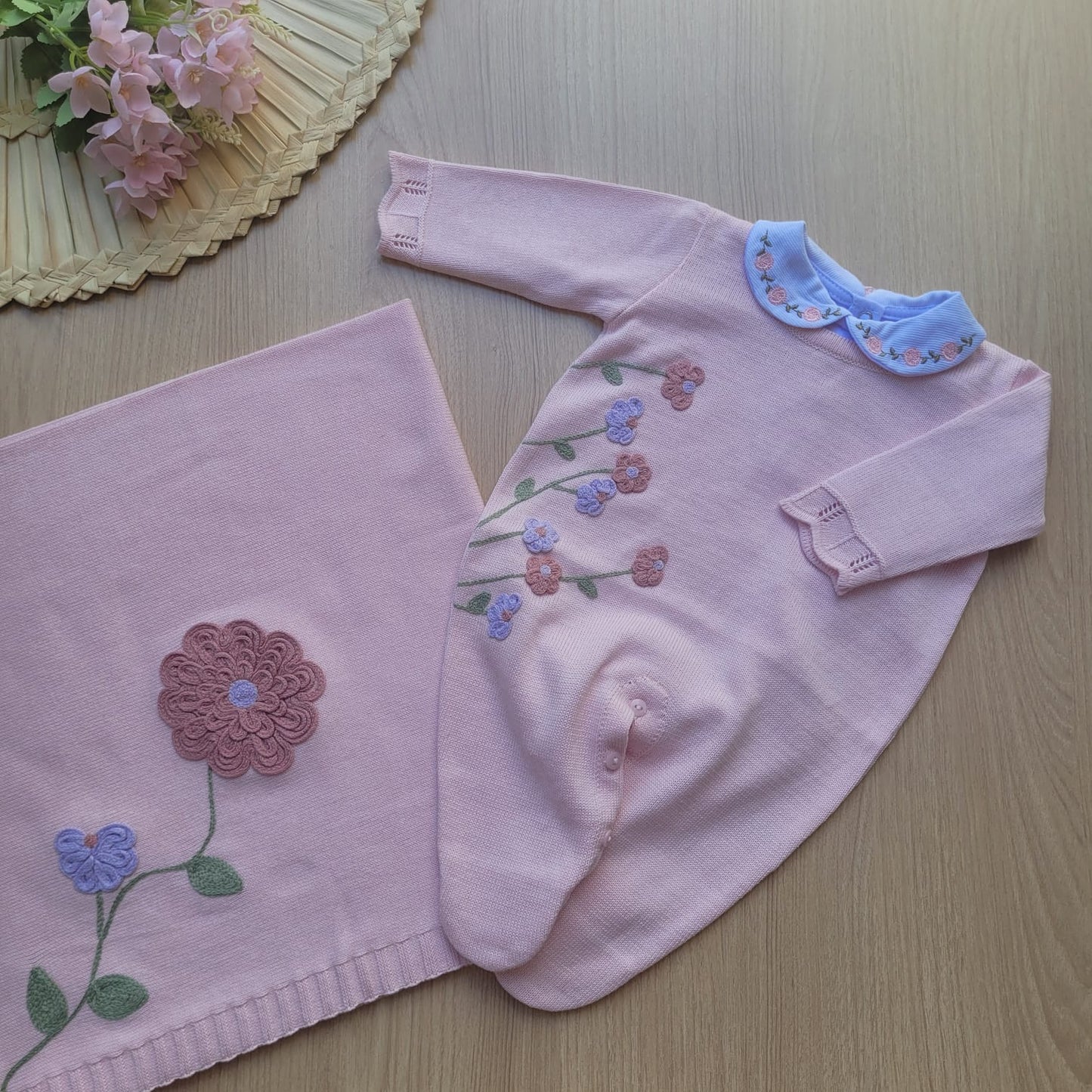 Saída Maternidade Tricot Bárbara