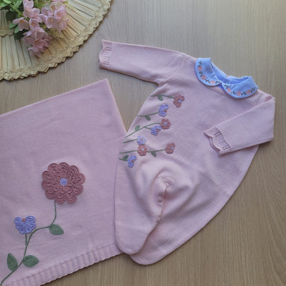 Saída Maternidade Tricot Bárbara