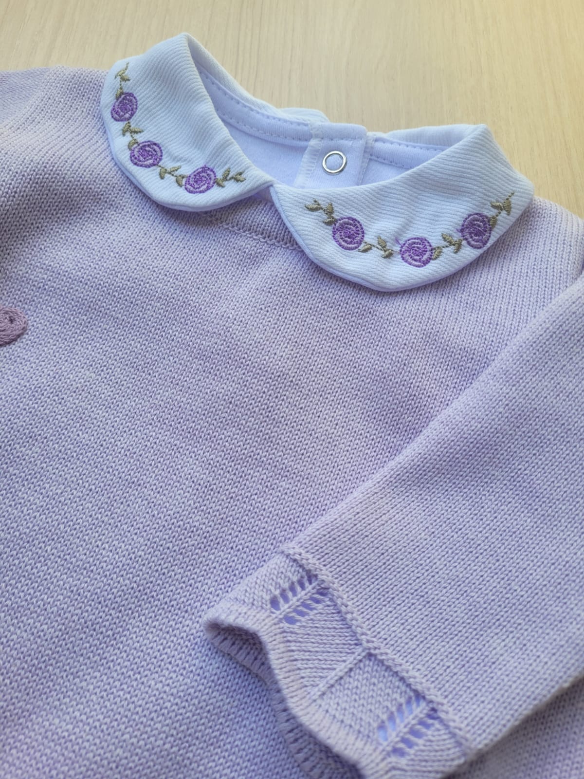 Saída Maternidade Tricot Bárbara