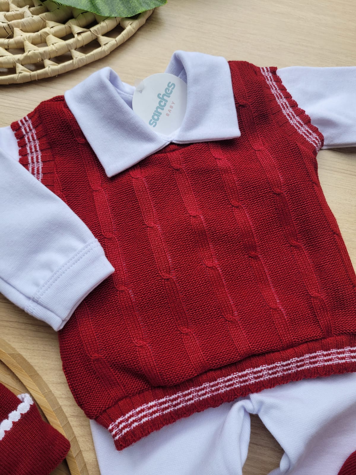 Saída Maternidade Tricot Igor