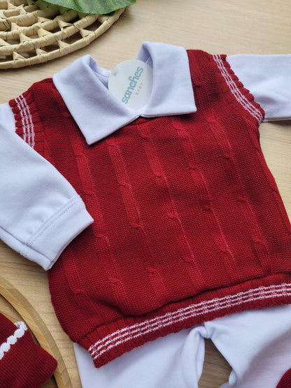 Saída Maternidade Tricot Igor