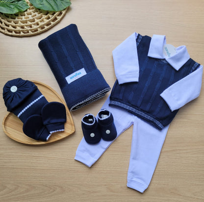 Saída Maternidade Tricot Igor