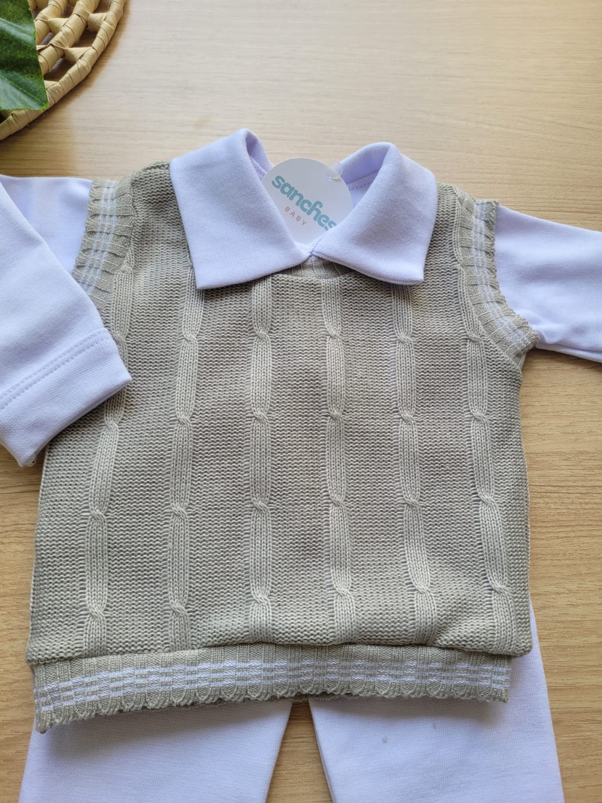 Saída Maternidade Tricot Igor