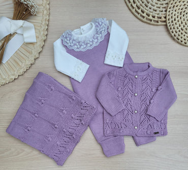 Saída Maternidade Tricot Bruna