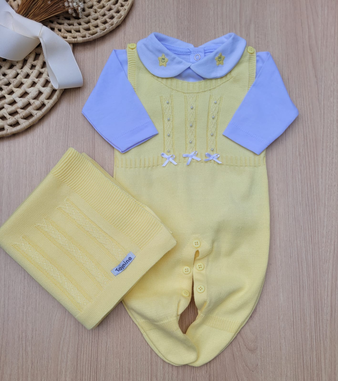 Saída Maternidade Tricot Lú