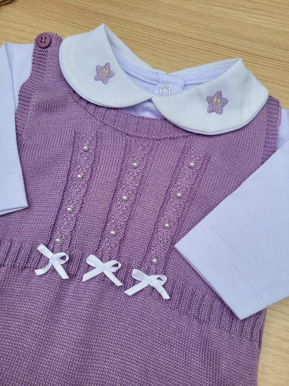 Saída Maternidade Tricot Lú