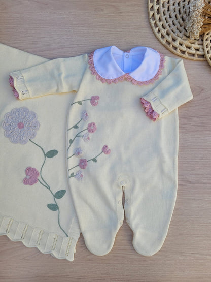 Saída Maternidade Tricot Bárbara