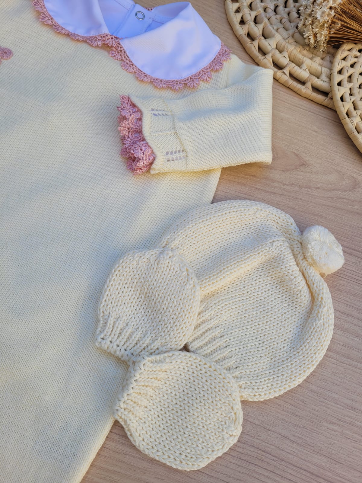 Saída Maternidade Tricot Bárbara