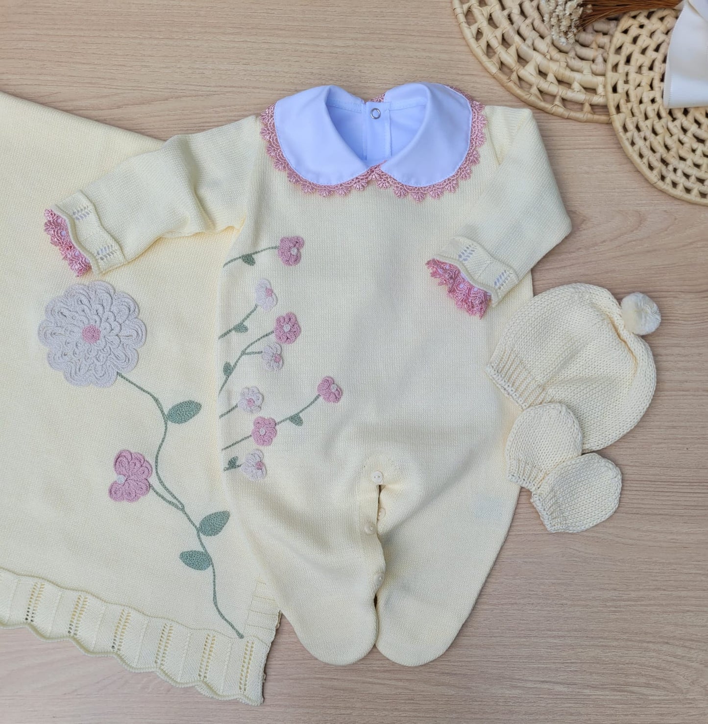 Saída Maternidade Tricot Bárbara