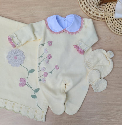 Saída Maternidade Tricot Bárbara