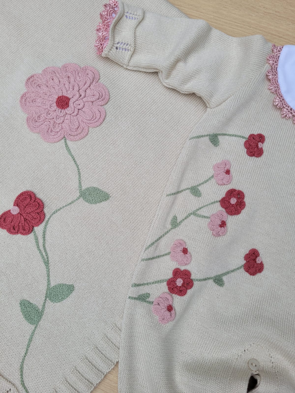 Saída Maternidade Tricot Bárbara