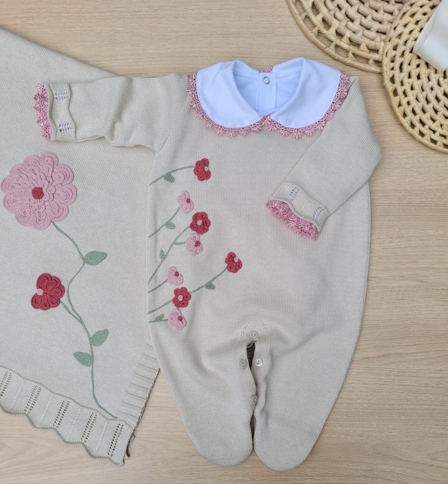 Saída Maternidade Tricot Bárbara