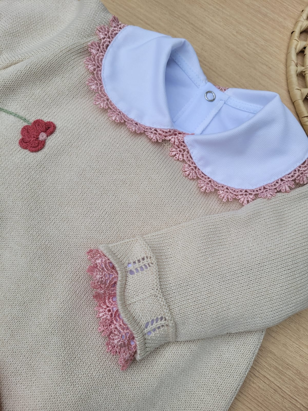 Saída Maternidade Tricot Bárbara