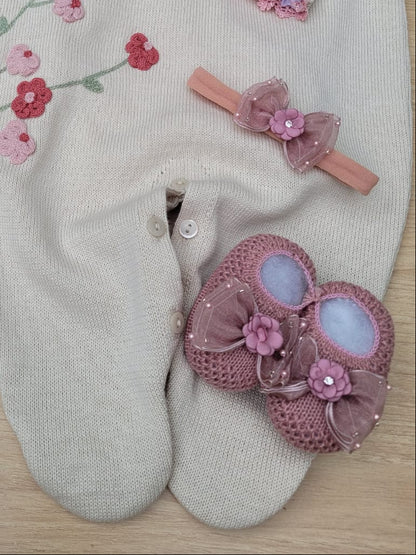 Saída Maternidade Tricot Bárbara