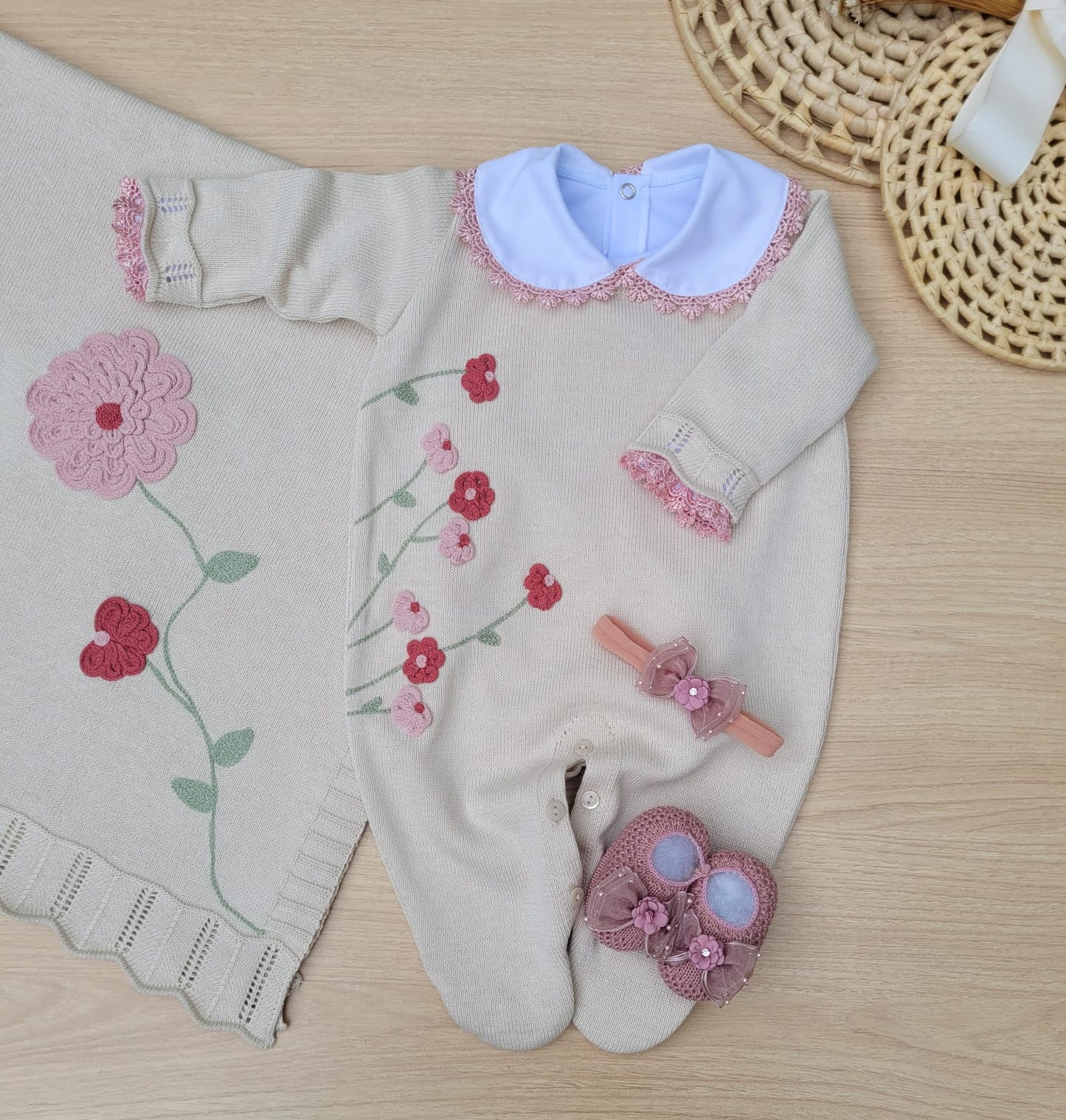 Saída Maternidade Tricot Bárbara