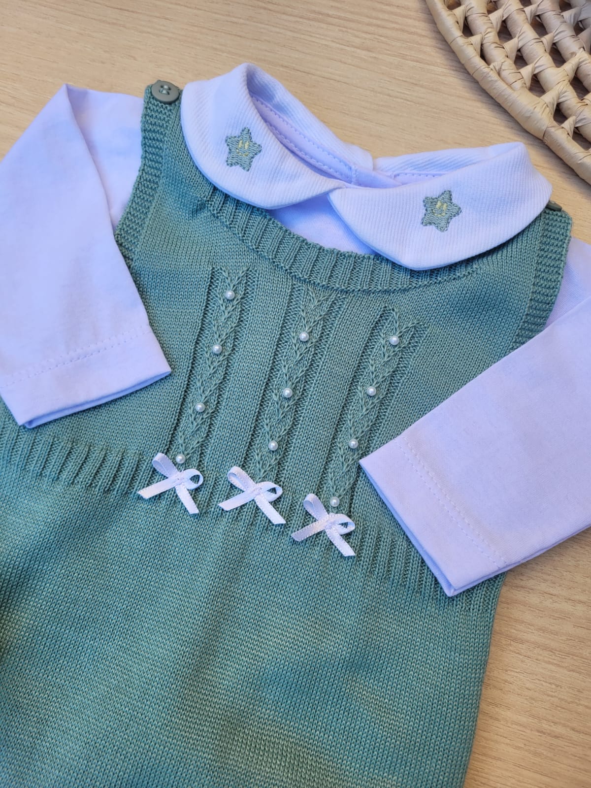 Saída Maternidade Tricot Lú