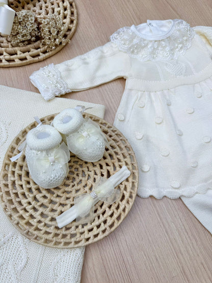 Saída Maternidade Tricot Lara