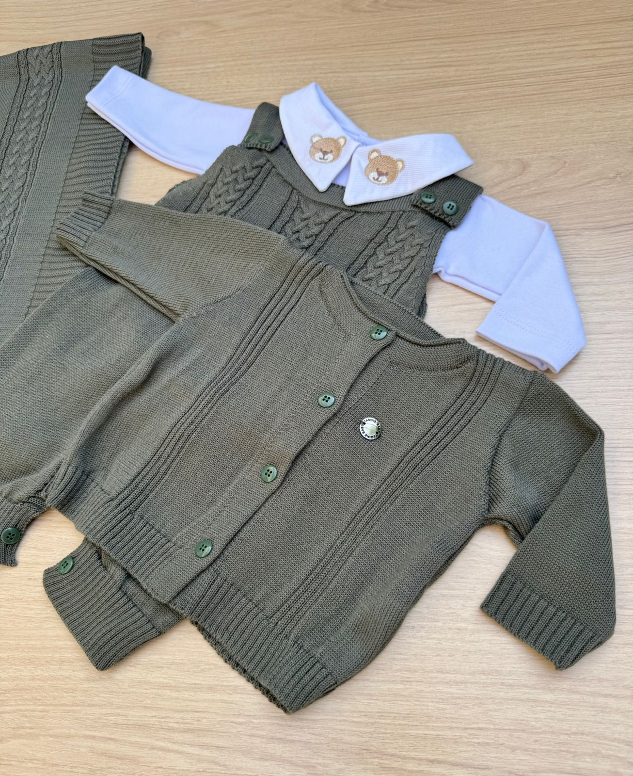 Saída Maternidade Tricot Levi