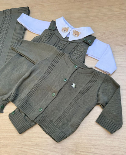Saída Maternidade Tricot Levi