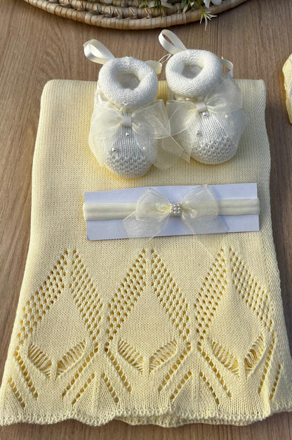Saída Maternidade Tricot Giovanna