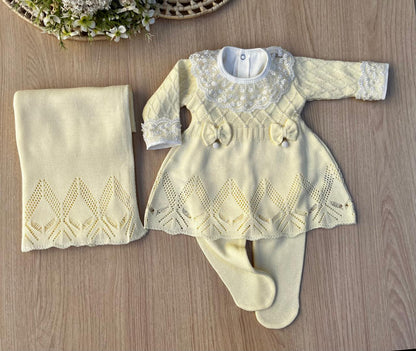 Saída Maternidade Tricot Giovanna