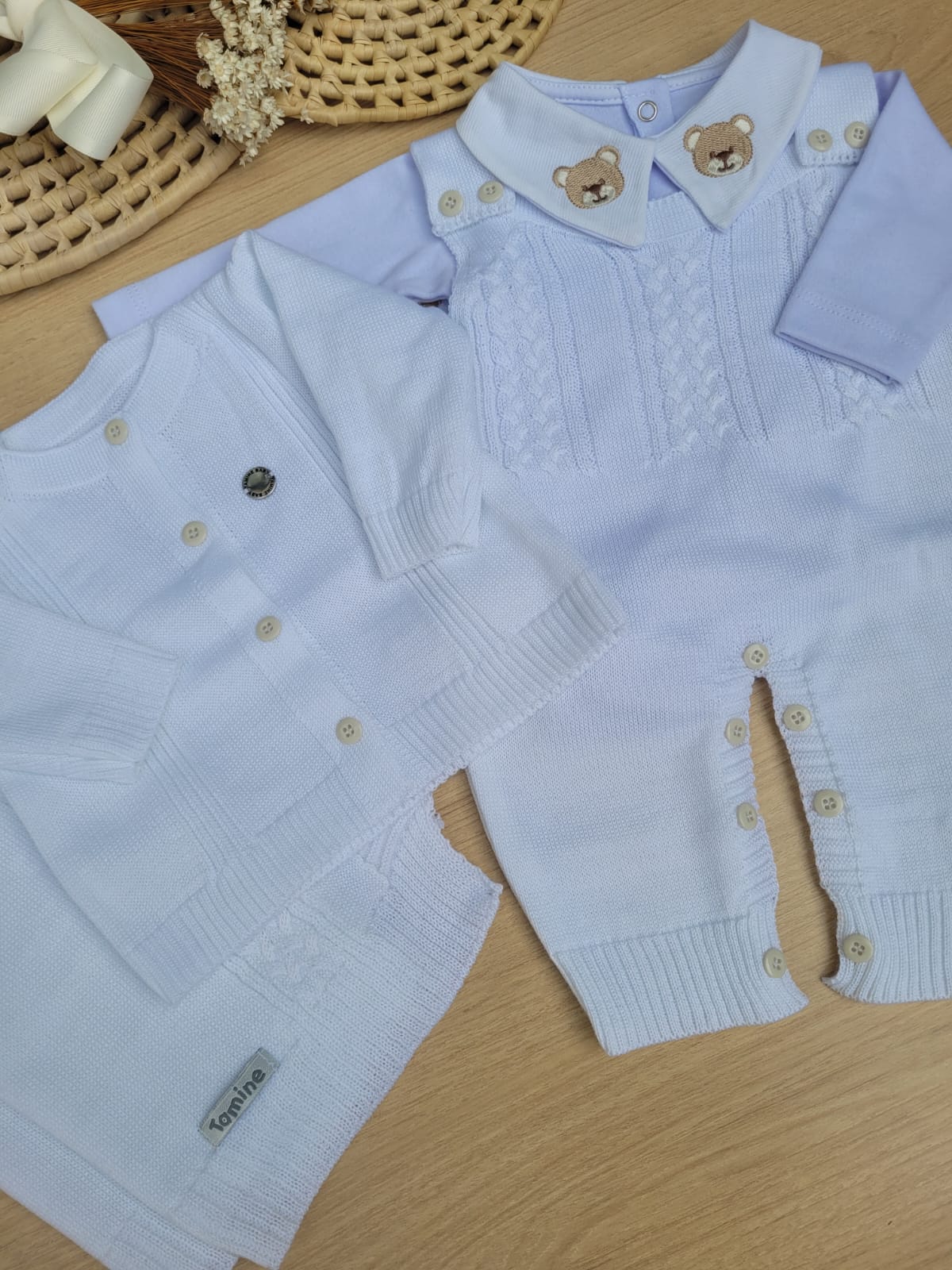 Saída Maternidade Tricot Levi