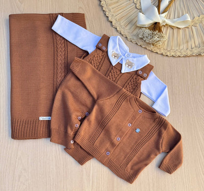 Saída Maternidade Tricot Levi