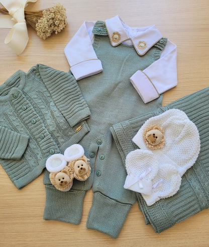 Saída Maternidade Tricot Alex