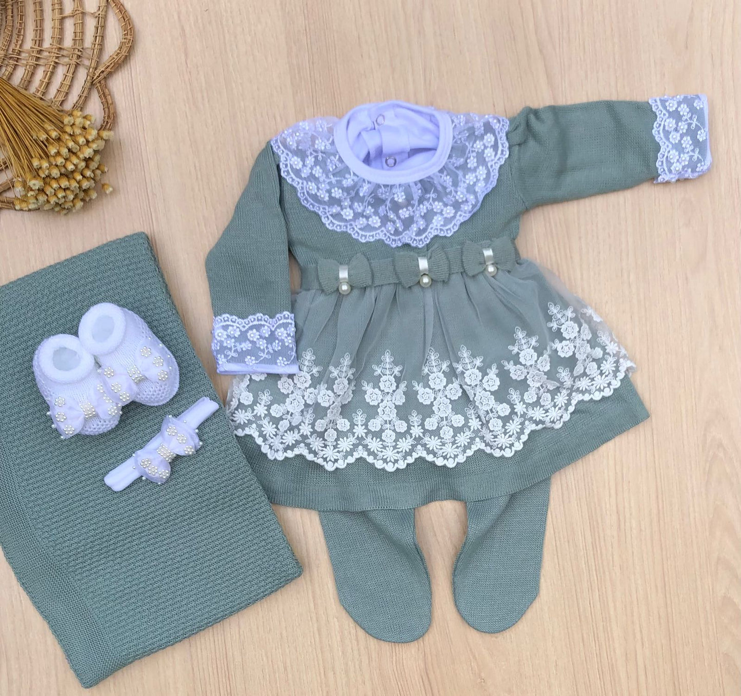 Saída Maternidade Tricot Manuela