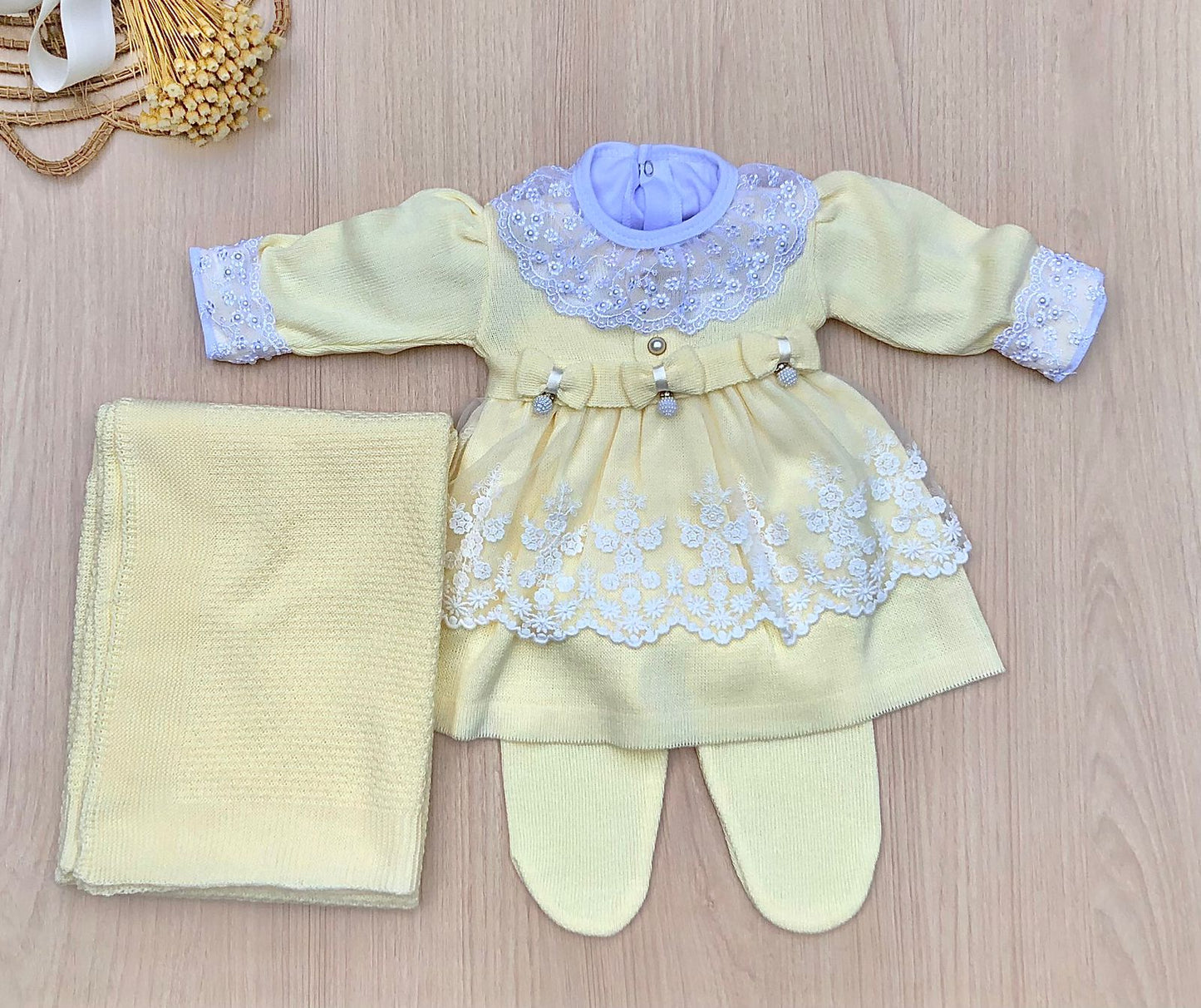 Saída Maternidade Tricot Manuela