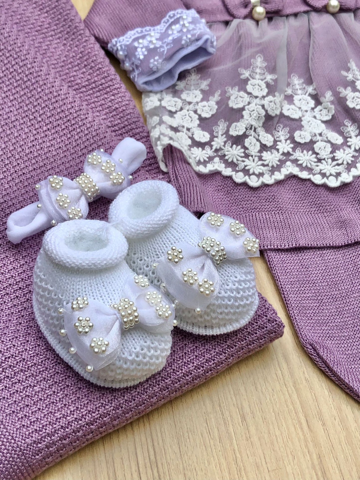 Saída Maternidade Tricot Manuela