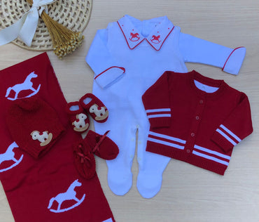 Saída Maternidade Tricot Hugo