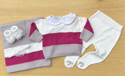 Saída Maternidade Tricot Marina