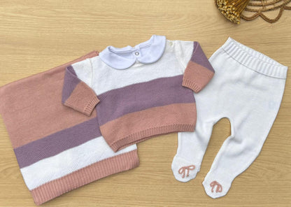 Saída Maternidade Tricot Marina
