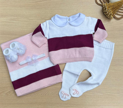 Saída Maternidade Tricot Marina