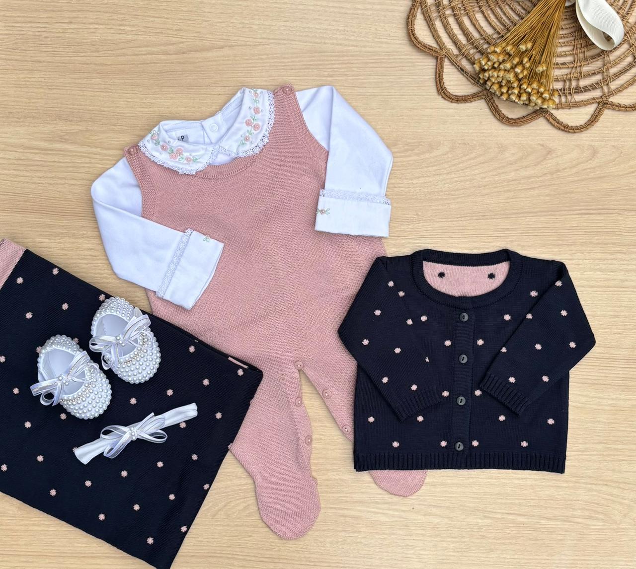 Saída Maternidade Tricot Amanda