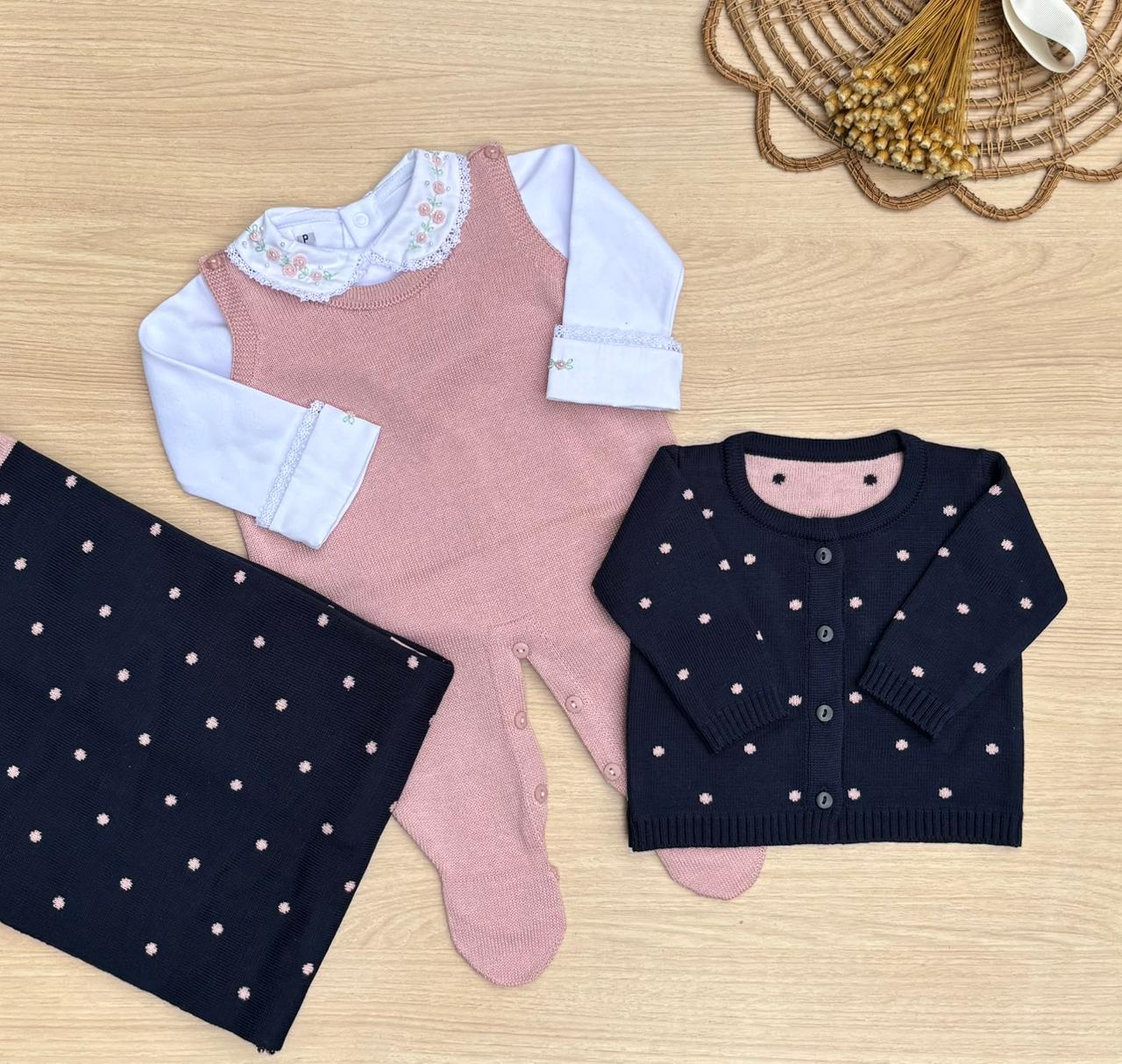 Saída Maternidade Tricot Amanda