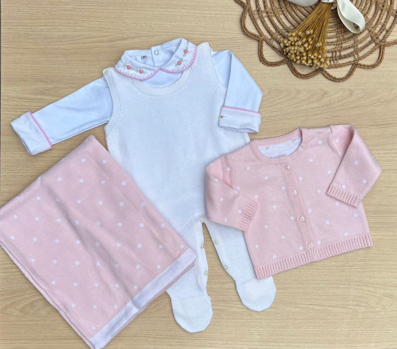 Saída Maternidade Tricot Amanda