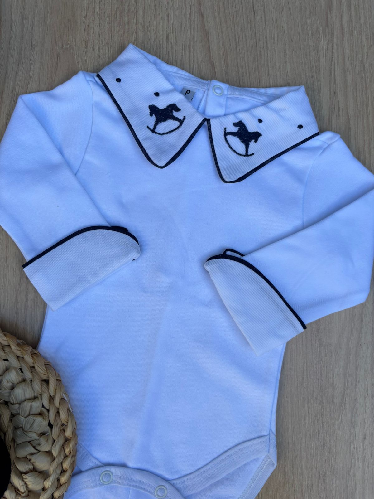 Body Bebê Cavalinho