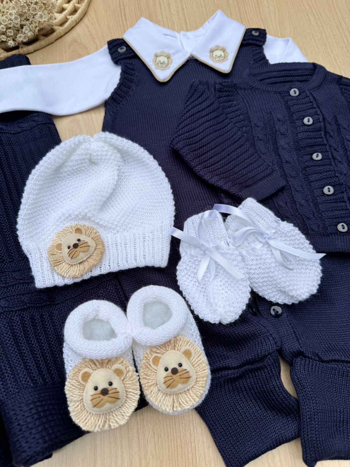 Saída Maternidade Tricot Alex