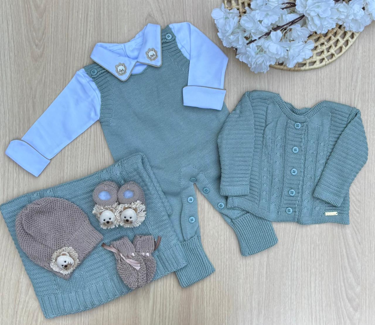 Saída Maternidade Tricot Alex
