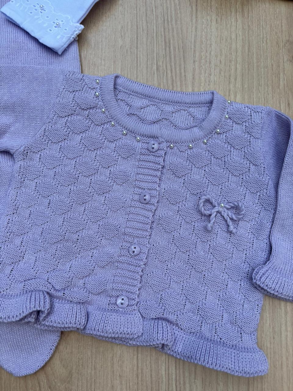 Saída Maternidade Tricot Charlotte