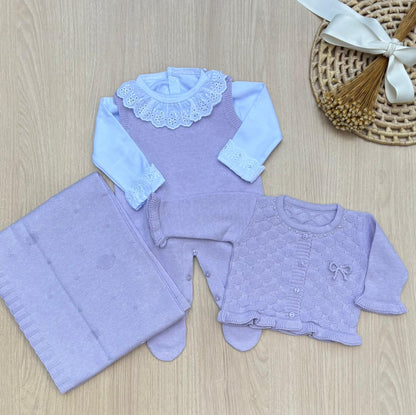 Saída Maternidade Tricot Charlotte