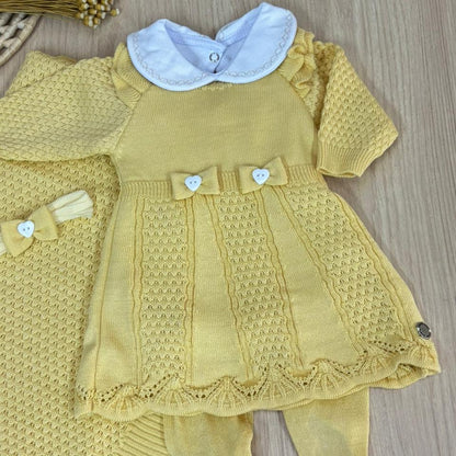 Saída Maternidade Tricot Livia Maria