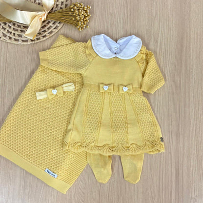 Saída Maternidade Tricot Livia Maria